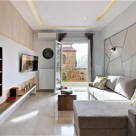 Metro Apartment Thessaloniki Exterior foto